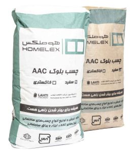 چسب بلوک aac سفید - خانه بلوک